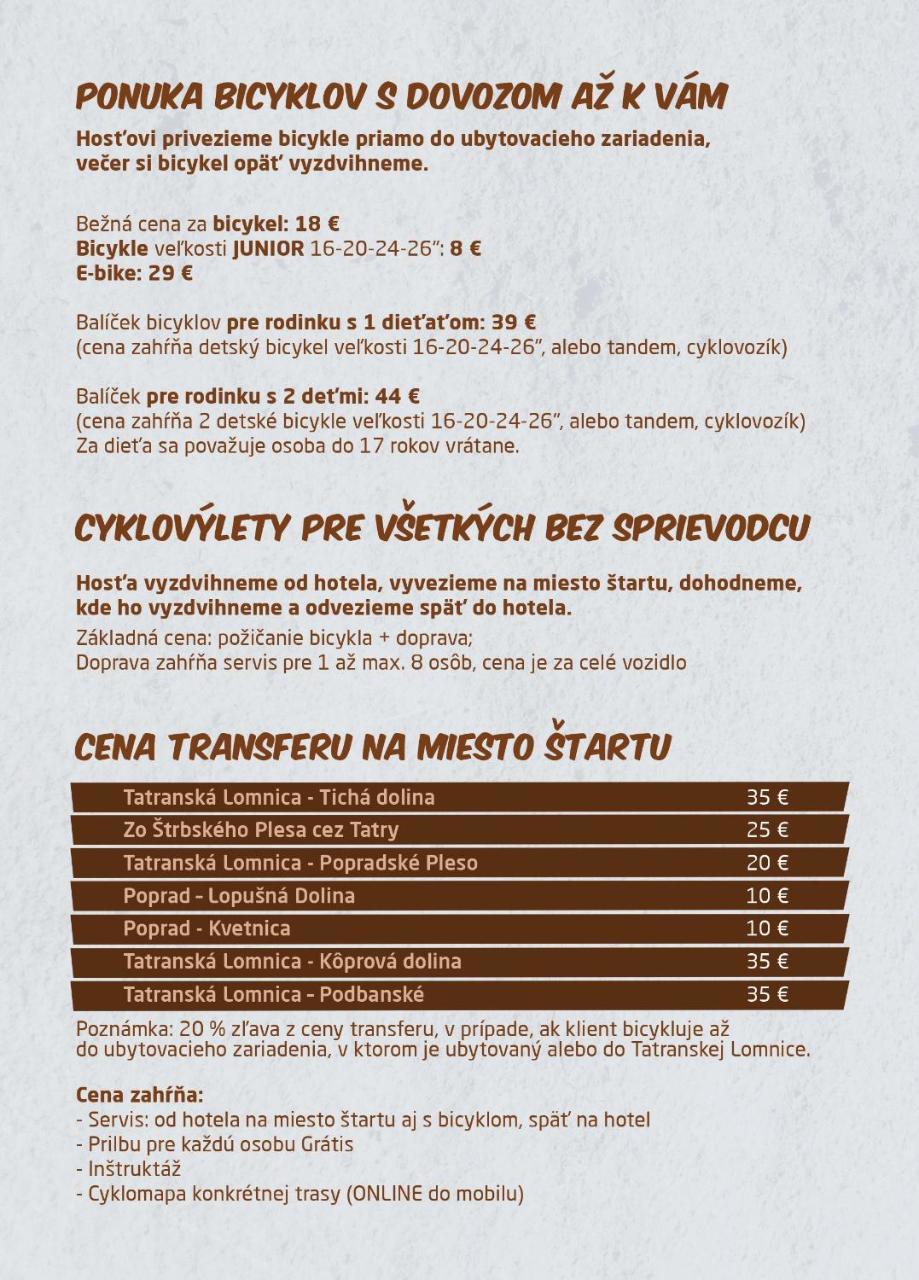 Oddy Villa Stará Lesná Екстериор снимка
